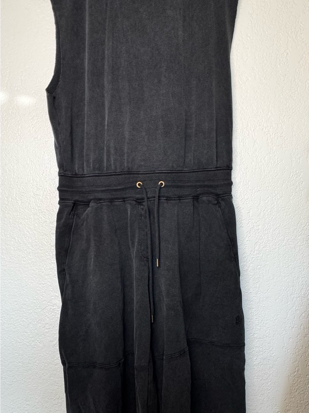Free People Throw and GoBlack Drawstring Jogger Pants